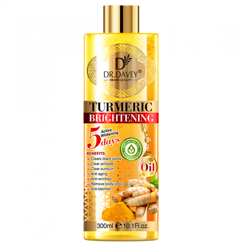Licorice Root Extract - 300ml Dr. Davey Turmeric Body Oil
