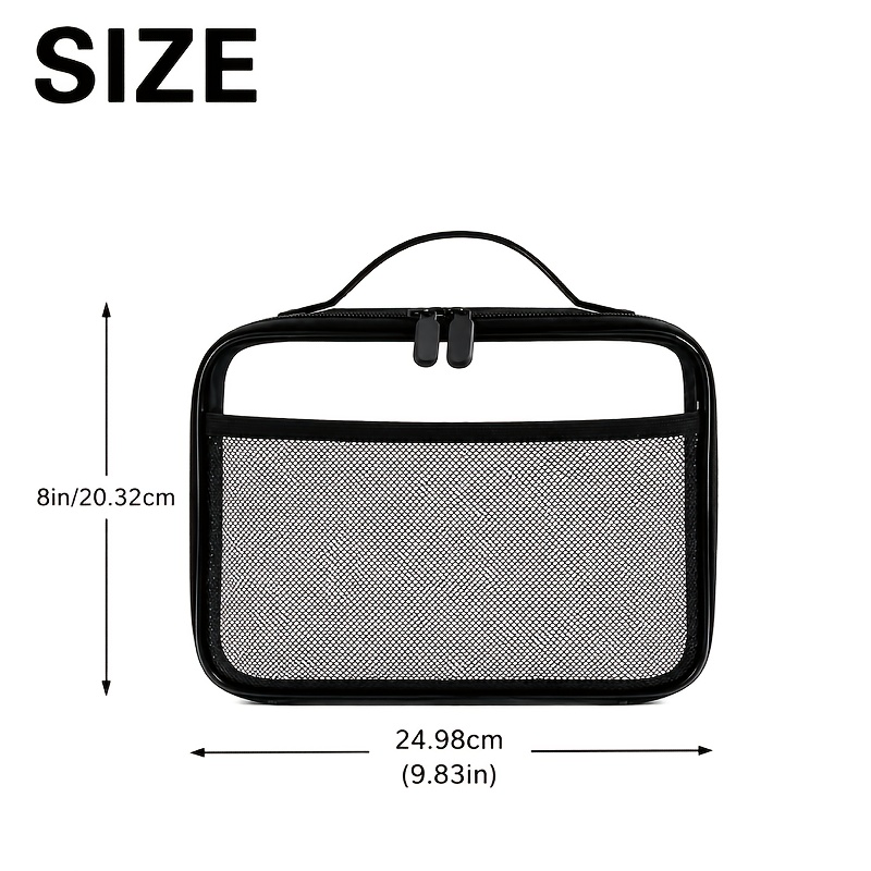 Clear Cosmetic Bag Transparent - Skincare D'Alba 评论和价格