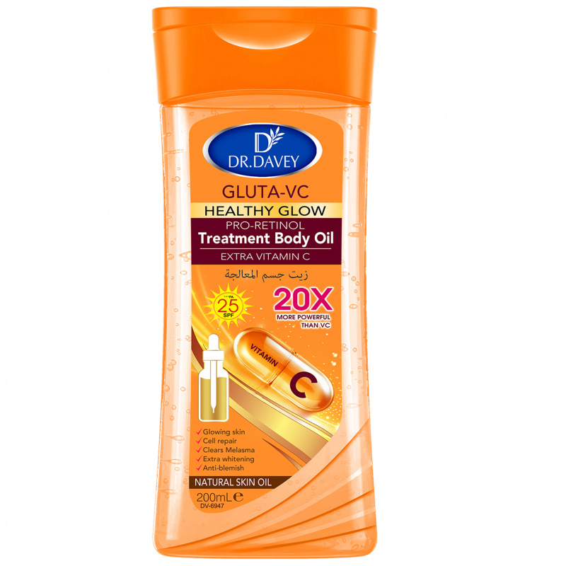 200ml DR.DAVEY GLUTA-VC BODY O - Licorice Root Extract 评论和价格