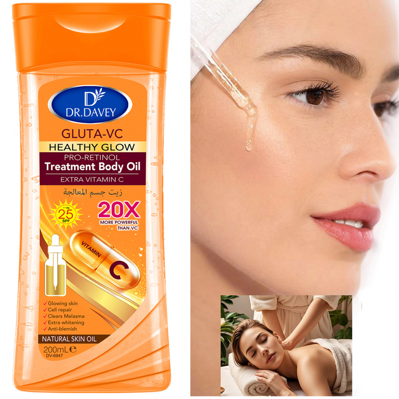 200ml DR.DAVEY GLUTA-VC BODY O - Licorice Root Extract 评论和价格
