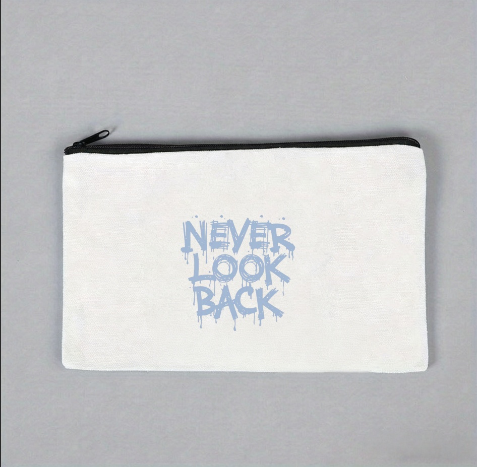 1PC Light Blue Dripping Never  - Skincare Quote 评论和价格
