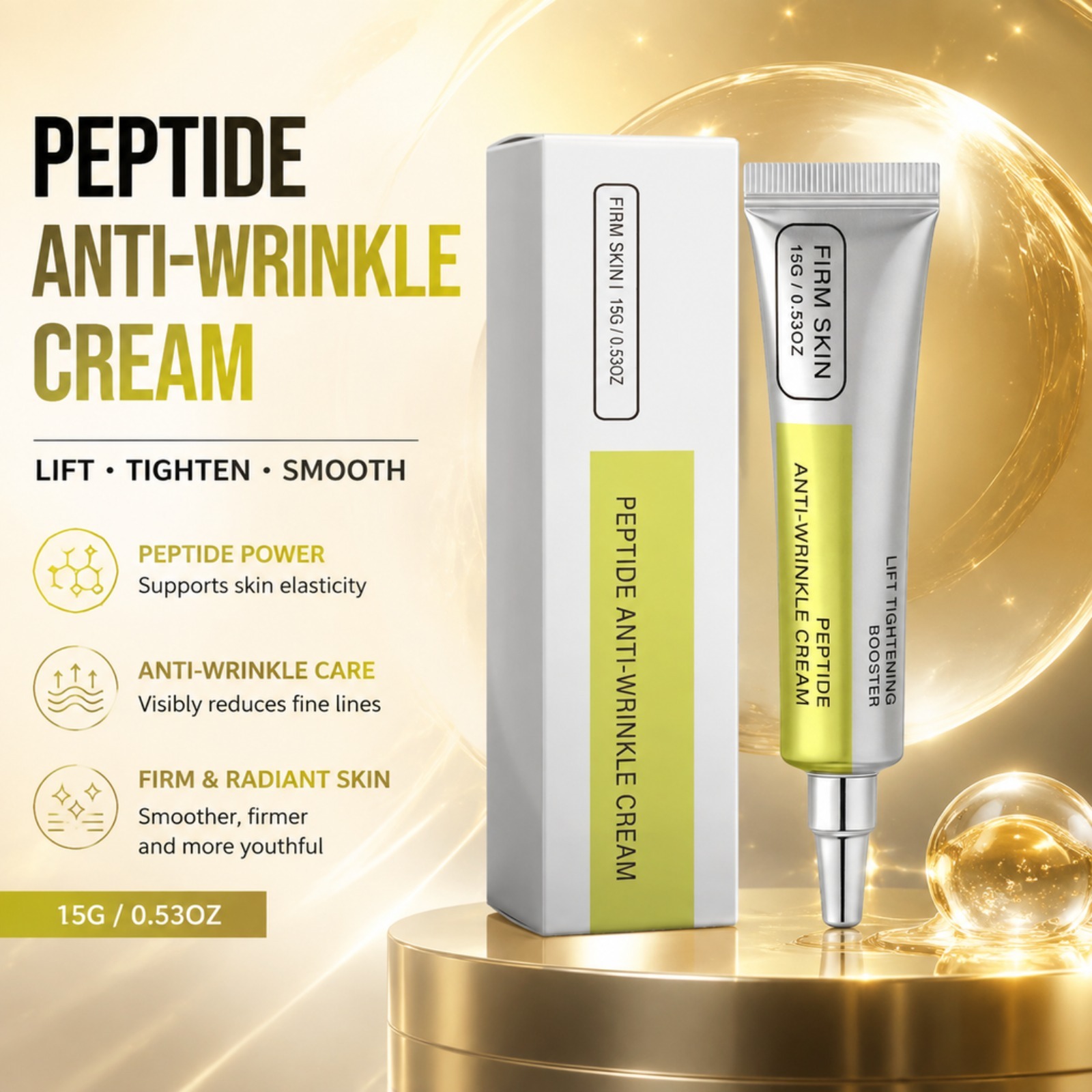 Peptide Retinol Face Cream Fir - Skincare Skintific 评论和价格