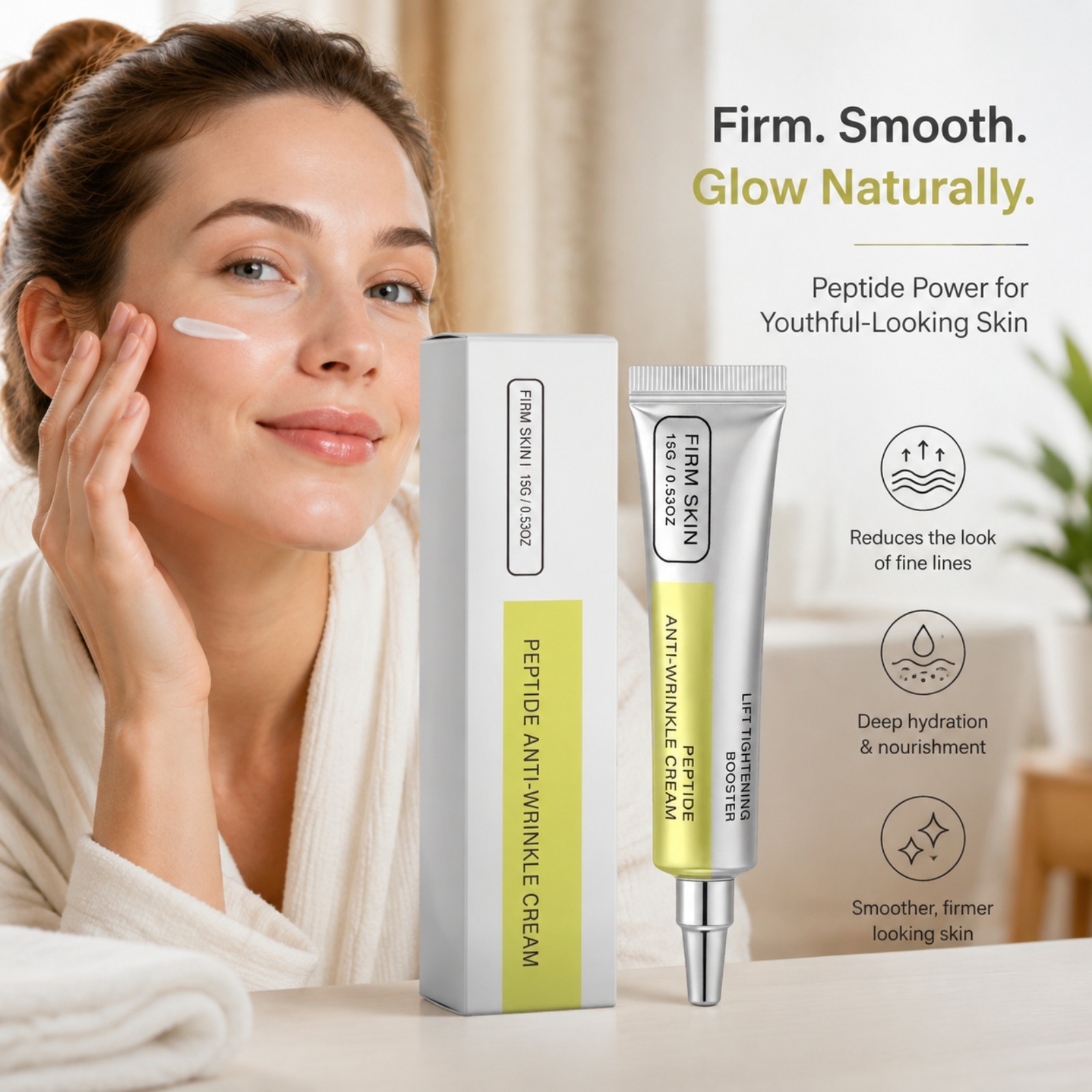 Peptide Retinol Face Cream Fir - Skincare Skintific 评论和价格