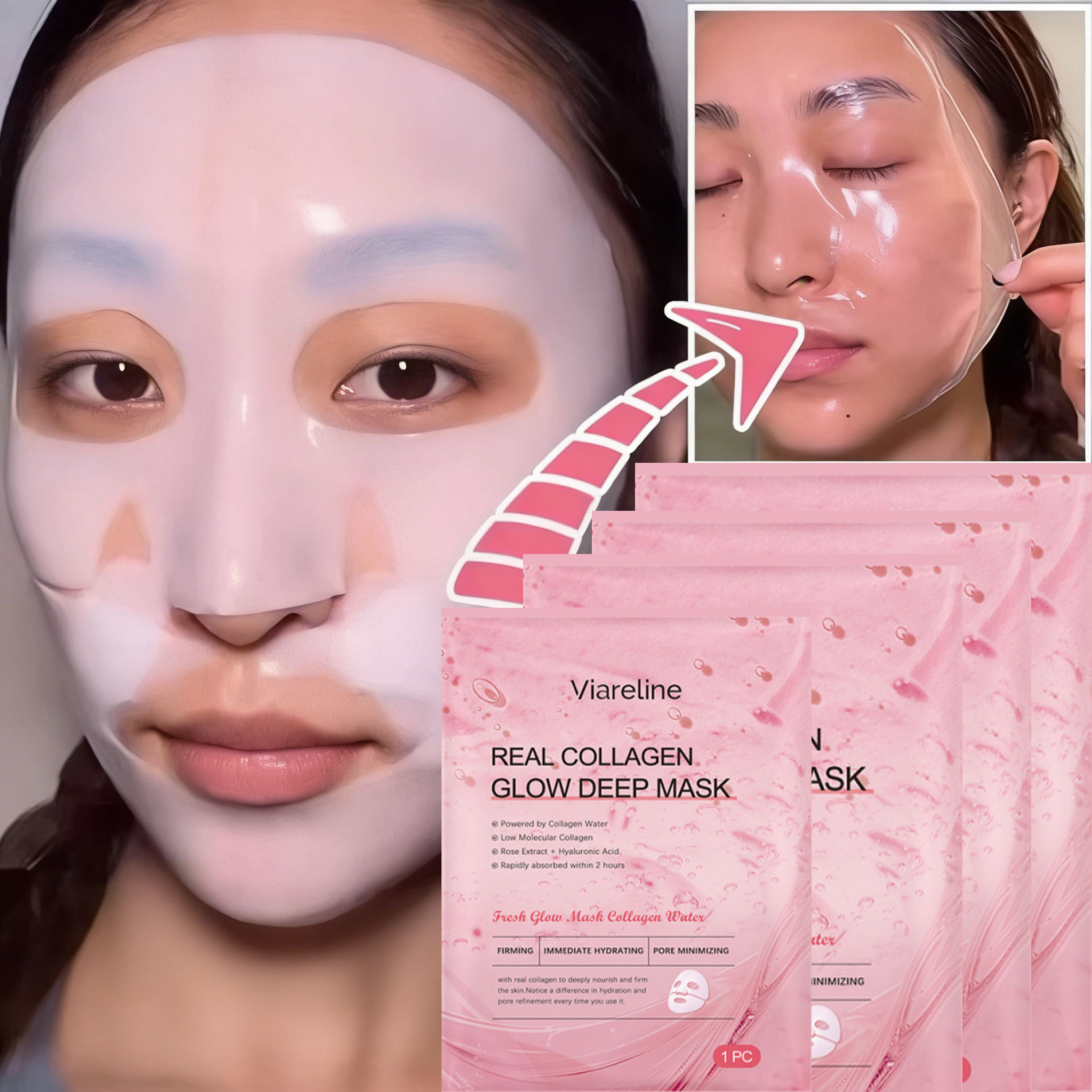 Overnight Collagen Mask Salmon - Skincare Omg 评论和价格