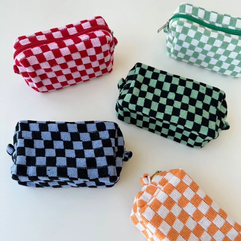 Ins Fashion Colorful Checkerbo - Skincare D'Alba 评论和价格