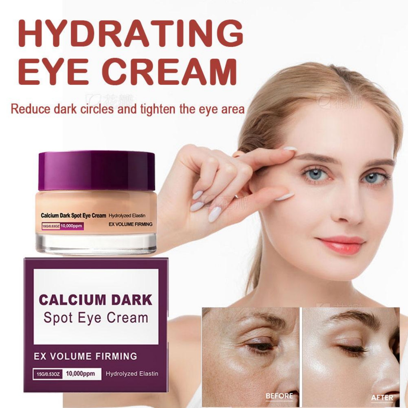 Calcium Eye Cream Dark Circle  - Skincare D'Alba 评论和价格