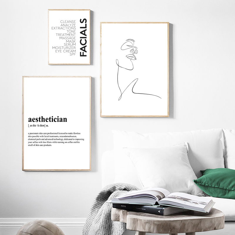 1PC  Aesthetician Definition C - Skincare Quote 评论和价格