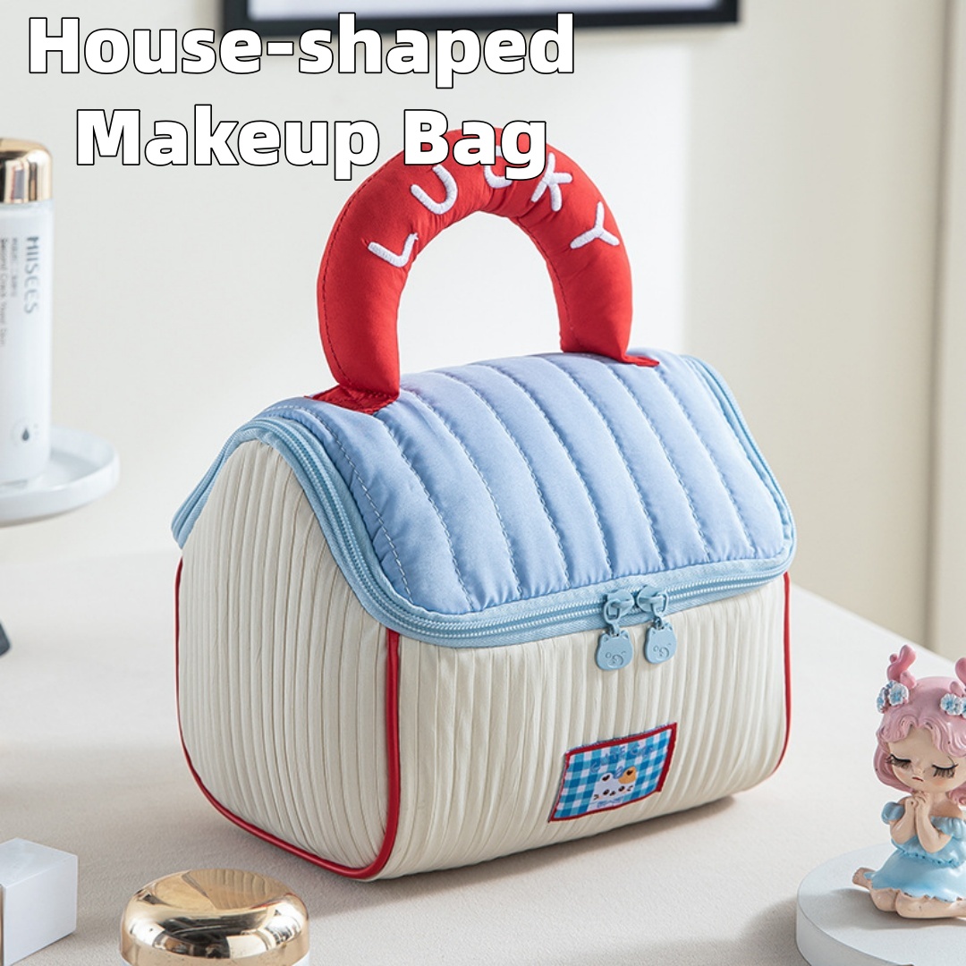 -Cute Cottage Makeup Bag for G - Skincare D'Alba 评论和价格