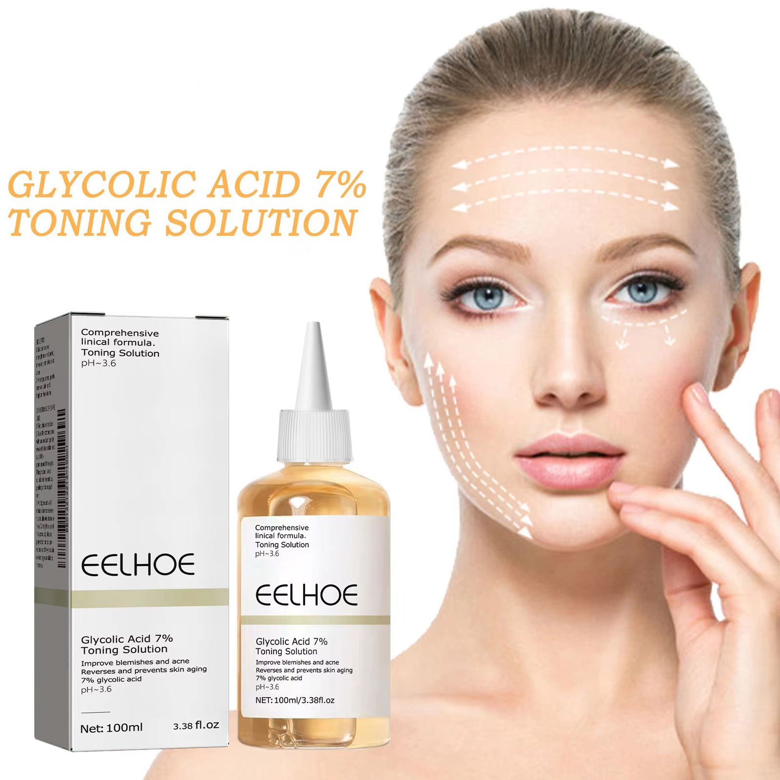 Glycolic Acid 7% Toning Soluti - Skincare Skintific 评论和价格